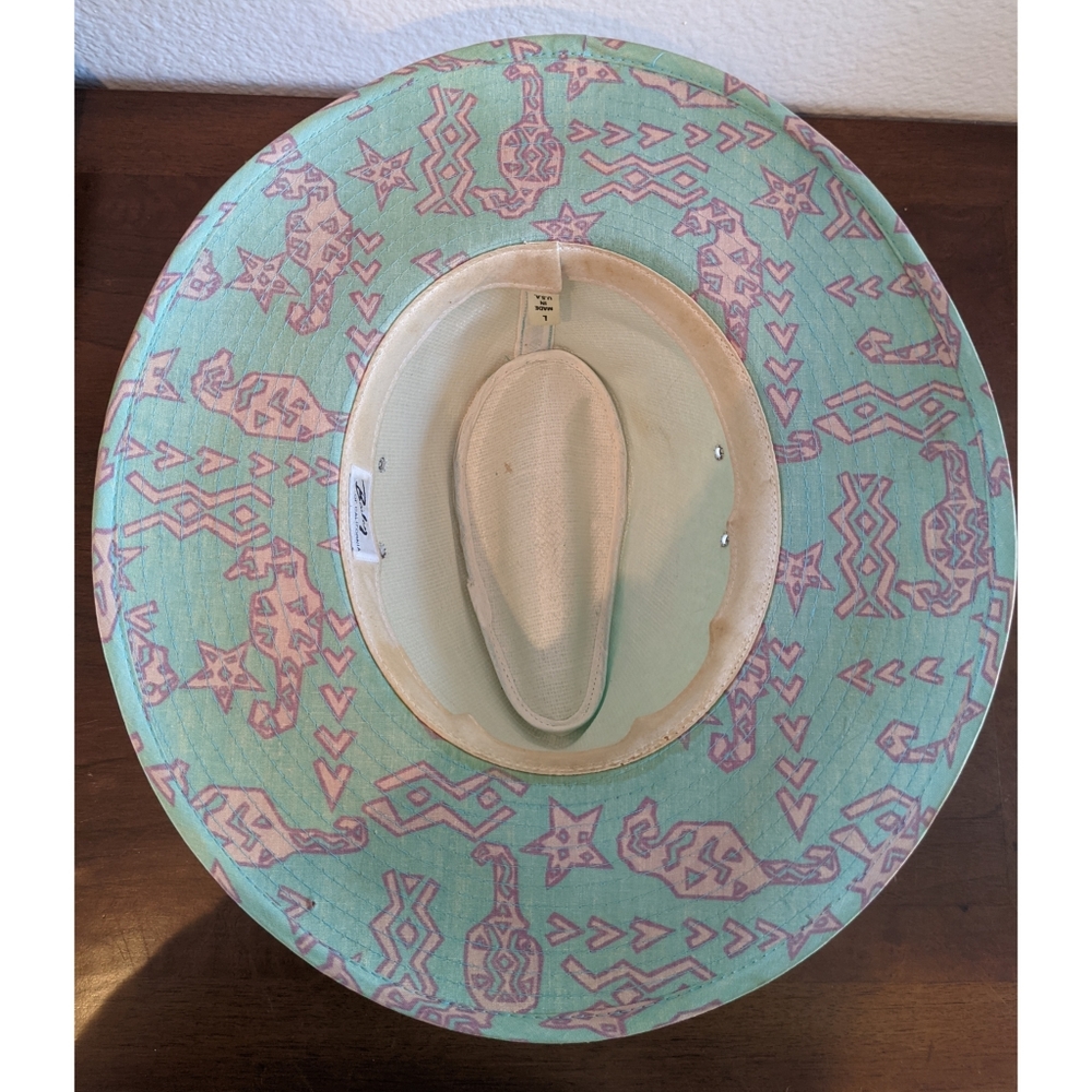 Vtg Bailey Of California Wide Brim Fedora - image 3